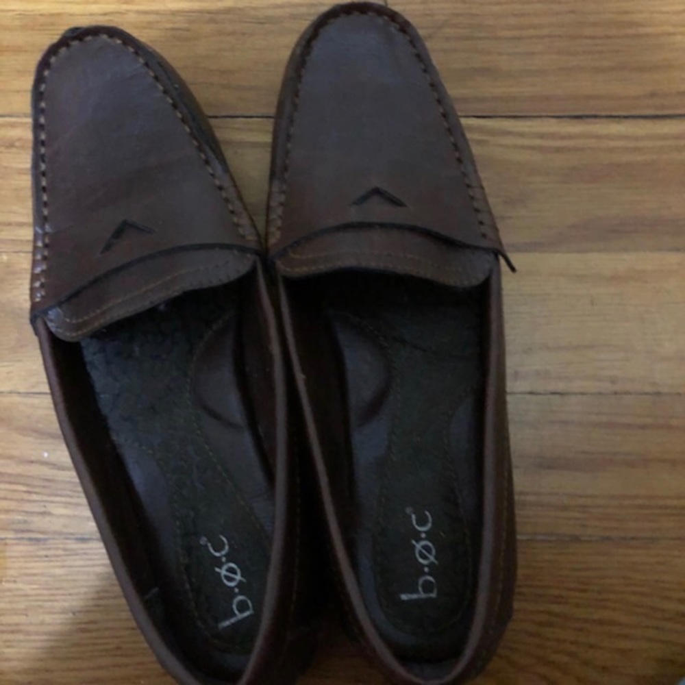 BOC Comfort Brown Leather Loafers